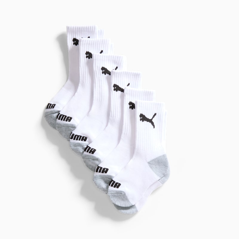 PUMA Big Kids' Crew Socks (3 Pairs) - Image 2