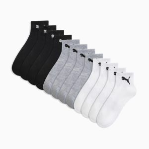 Men's Half Terry Quarter-Length Socks (6 Pairs)