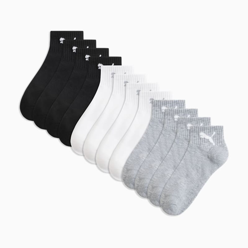 PUMA Women's Quarter Crew Socks (6 Pairs) - Image 2