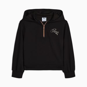 Bow Society Little Kids' Quarter-Zip Hoodie