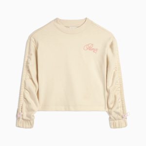 Bow Society Little Kids' Fleece Crewneck Sweatshirt