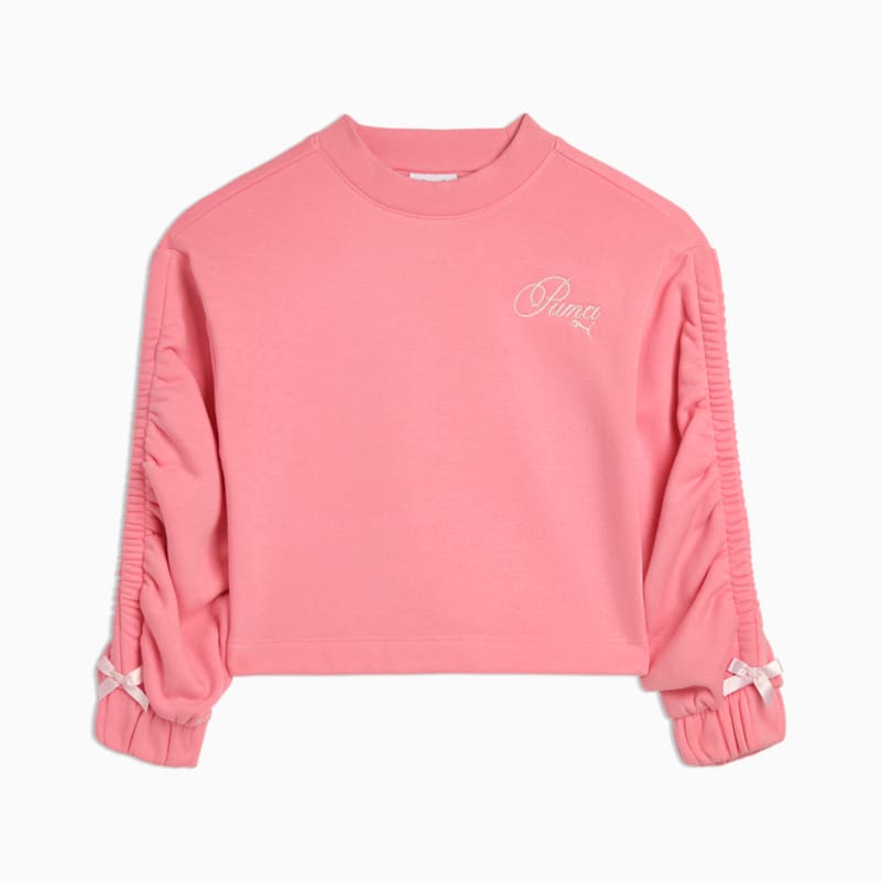 Bow Society Little Kids' Fleece Crewneck Sweatshirt - Image 2