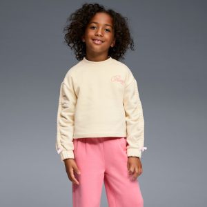Bow Society Big Kids' Fleece Crewneck Sweatshirt