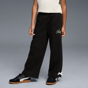Bow Society Big Kids' Wide Leg Fleece Pants