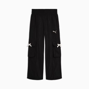 Bow Society Little Kids' Wide Leg Cargo Pants
