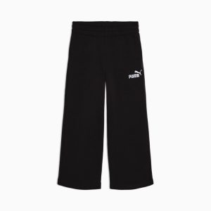 PUMA Basic Essentials Little Kids' Wide Leg Fleece Pants