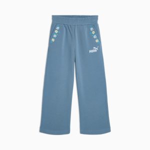 Nature Pack Little Kids' Wide Leg Fleece Pants