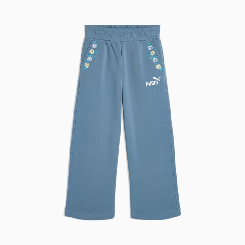 Nature Pack Little Kids' Wide Leg Fleece Pants