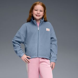 Embossed Big Kids' Microfleece Jacket