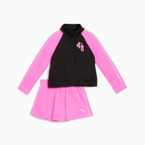 Matching Sets Toddlers' Track Jacket and Skort