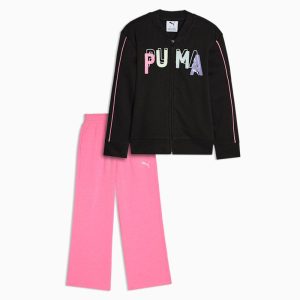 Matching Sets Toddlers' Fleece Jacket and Wide Leg Pants