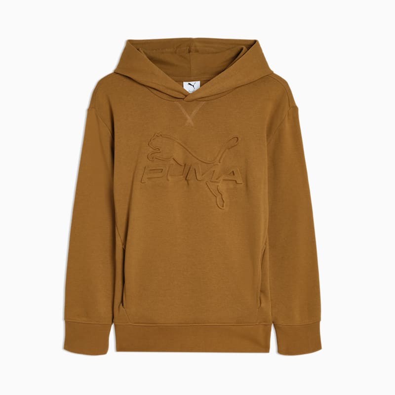 PUMA Essentials Embossed Big Kids' Cotton Fleece Hoodie - Image 2