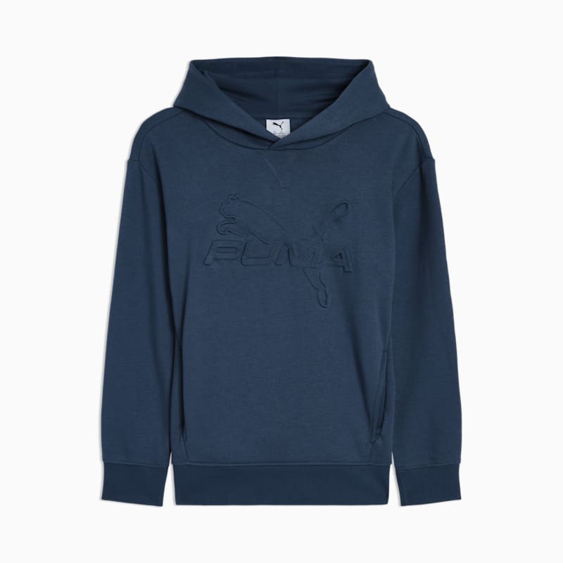 PUMA Essentials Embossed Big Kids' Cotton Fleece Hoodie - Image 4